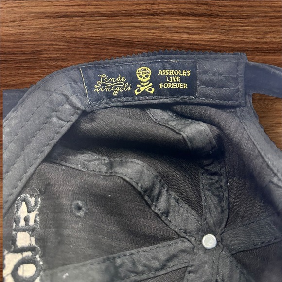 Assholes Live Forever Corduroy Hat Novelty Embroidered Slogan Cap Adjustable OS - Picture 7 of 7